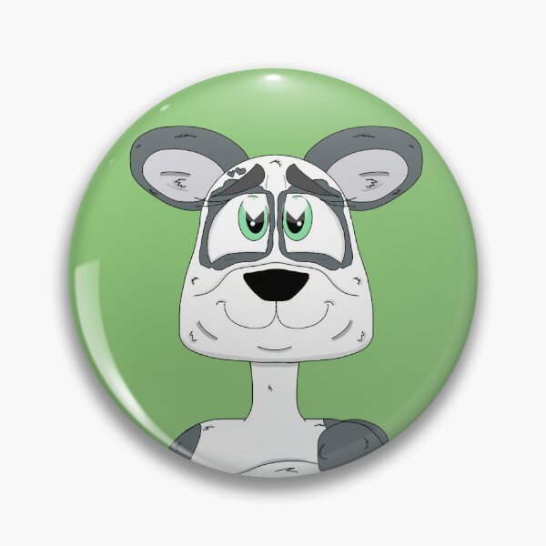 Item preview, Littlest Pet Shop LPS New Heart Eyes Grey Panda Mascot designed and sold by ArdorMeraki.