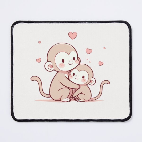 Item preview, Monkey Couple Valentine's Day designed and sold by LemuellTrends.