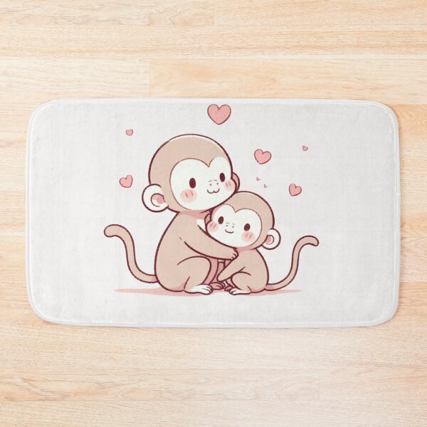 Item preview, Monkey Couple Valentine's Day designed and sold by LemuellTrends.