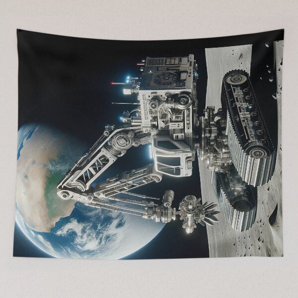 Item preview, Lunar Excavator - Construction on the Moon. Space Quest  designed and sold by ARVA-Digital.
