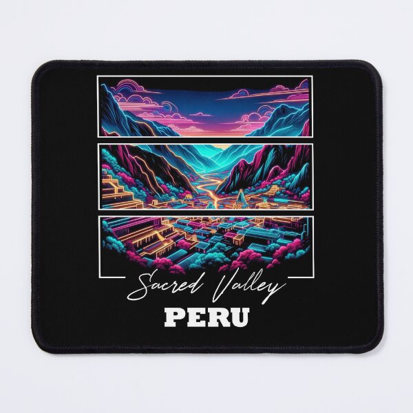 Item preview, Peruvian Sacred Valley of the Incas Neon Art designed and sold by SambaStyles.