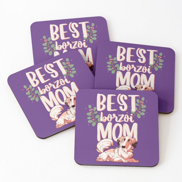 Item preview, Best Borzoi Mom designed and sold by Iluvmygreyhound.