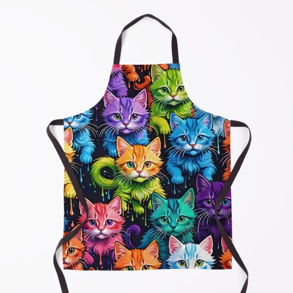 Item preview, Cute Kitty Cat Pattern designed and sold by TheArtOfPat.