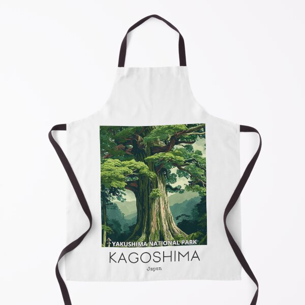 Item preview, A Vintage Travel Illustration of Yakushima National Park - Kagoshima - Japan designed and sold by GoodOldVintage.