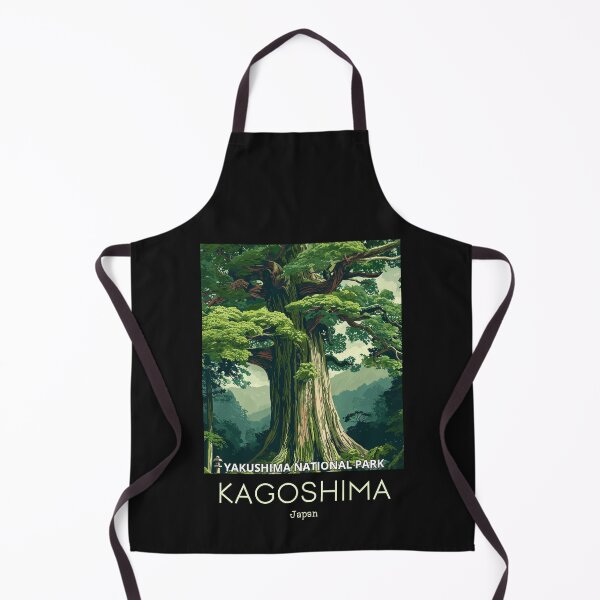Item preview, A Vintage Travel Illustration of Yakushima National Park - Kagoshima - Japan designed and sold by GoodOldVintage.