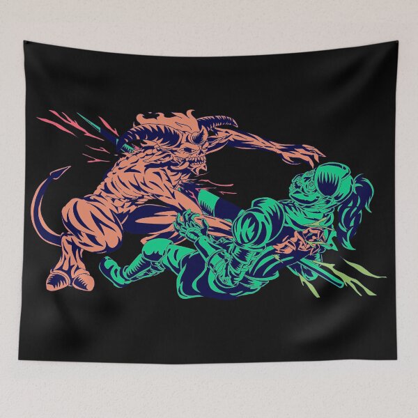 Item preview, Monster Fighting designed and sold by caslo29.