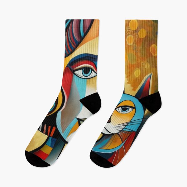 Item preview, Classic Abstract Cat Art designed and sold by TheDarkWardrobe.