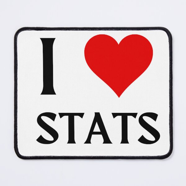 Item preview, I love stats designed and sold by Oreo2020 Creations.