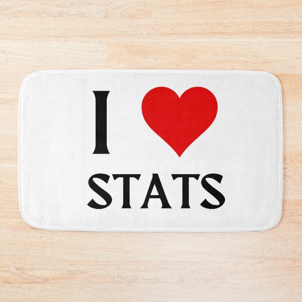 Item preview, I love stats designed and sold by Oreo2020 Creations.