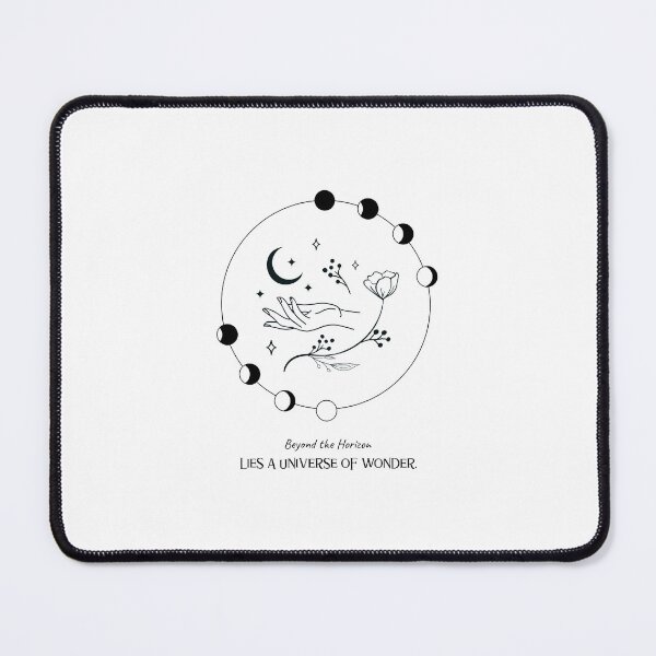 Item preview, Más allá del horizonte se encuentra un universo maravilloso. Astronomía designed and sold by TwoBusyCreating.