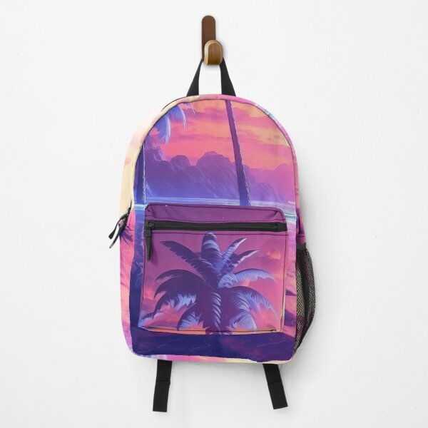 Item preview, Luminous Tropics: Neon Sunset Serenity designed and sold by Mullet Monkey.