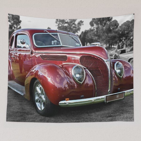 Artikelvorschau, Rot 1938 Ford Coupe entworfen und verkauft von Cars around Adelaide.