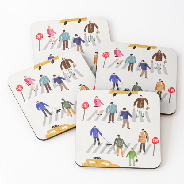 Item preview, Doodle People - City Crossing designed and sold by caammie.