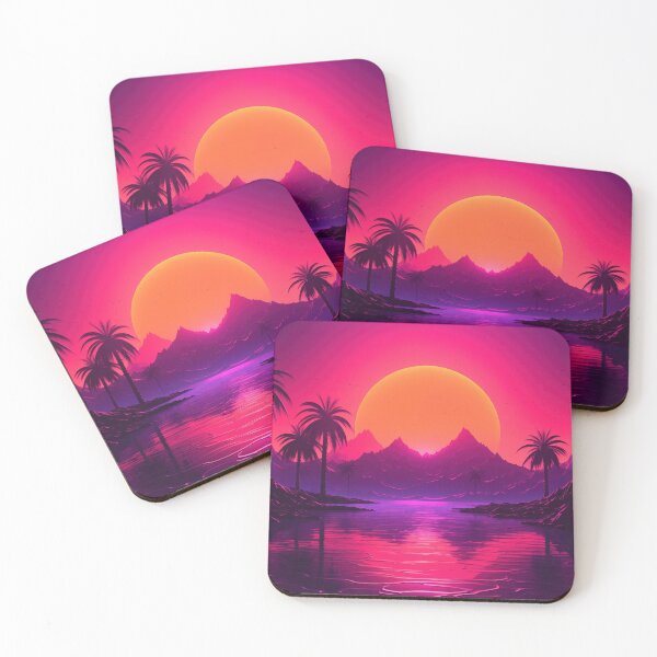 Item preview, Neon Shores Resonance: Horizon Synthesis designed and sold by Mullet Monkey.