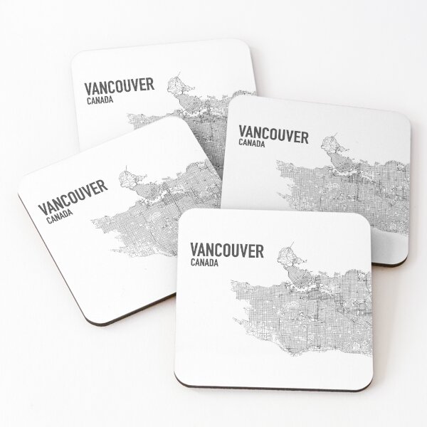 Item preview, Vancouver City Map Art designed and sold by cywu25.