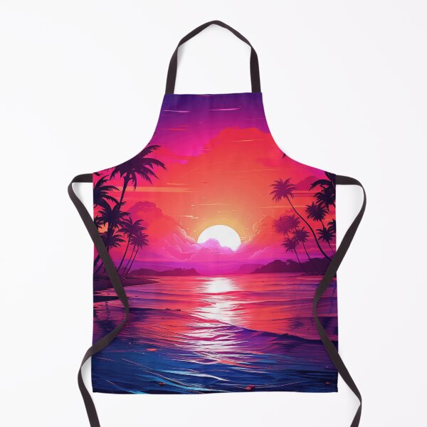 Item preview, Tropical Luminescence: Retro Wave Refuge designed and sold by Mullet Monkey.
