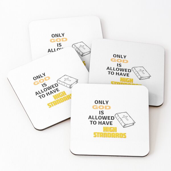 Item preview, Only God Is Allowed To Have High Standards designed and sold by Skillfulmission.