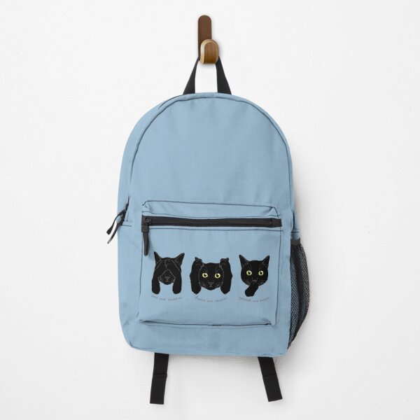 Item preview, 3 Wise Black Cats designed and sold by sa9-art.