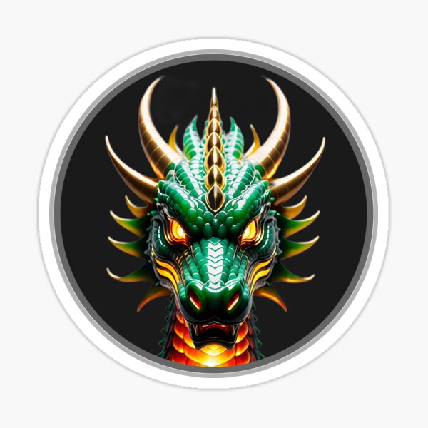 Dragon Design Sticker