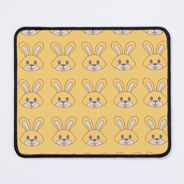 Item preview, pattern of rabbits with golden teeth designed and sold by azet-art.