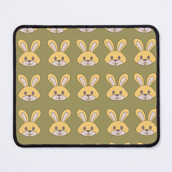 Item preview, pattern of rabbits with golden teeth designed and sold by azet-art.