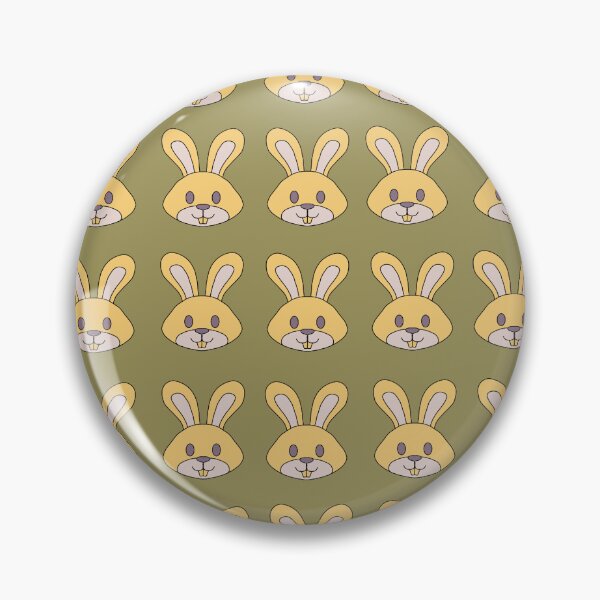 Item preview, pattern of rabbits with golden teeth designed and sold by azet-art.