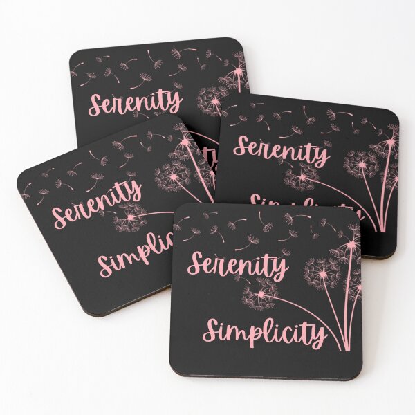 Item preview, Serenity and Simplicity designed and sold by MtValleyDesign.