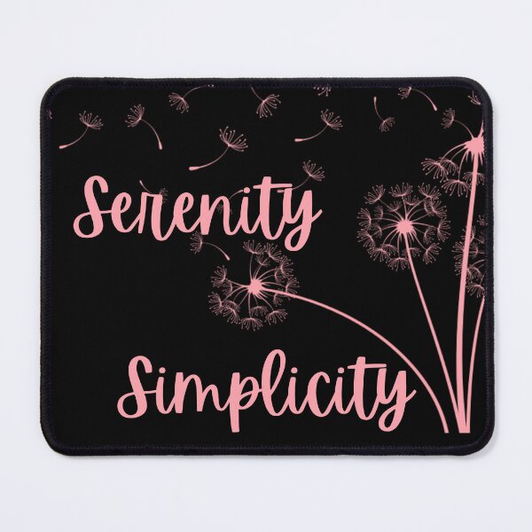 Item preview, Serenity and Simplicity designed and sold by MtValleyDesign.