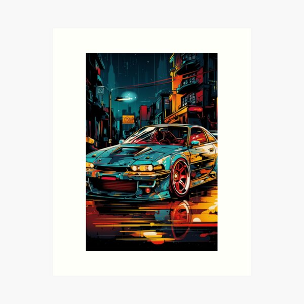 Stance Tuning Car Art Prints for Sale