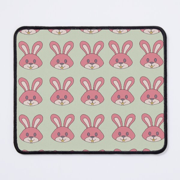 Item preview, pattern of rabbits with golden teeth designed and sold by azet-art.