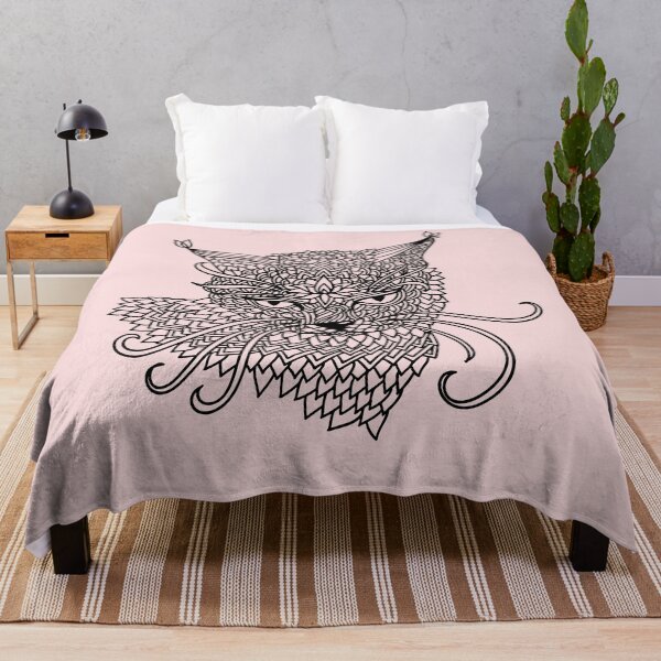 Item preview, Polynesian Cat in Mandala. Black and white by Mill2023 designed and sold by Mill2023.