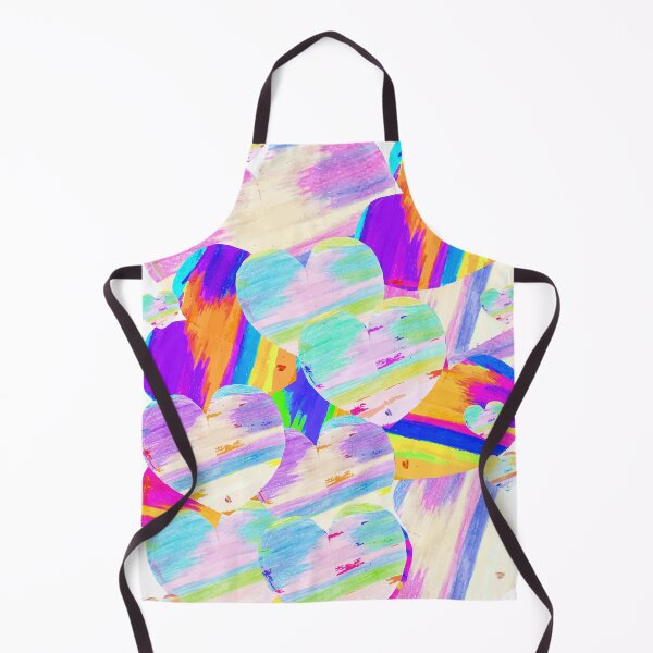 Item preview, Hand-drawn Brightly Colored Hearts designed and sold by Victoria Rose.