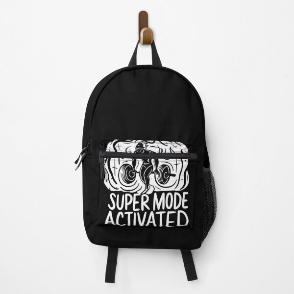 Item preview, Motivational Super Mode Activated Workout Design designed and sold by Collision19.