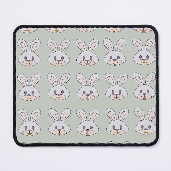 Item preview, pattern of rabbits with golden teeth designed and sold by azet-art.