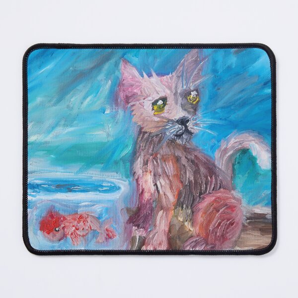 Item preview, The Old Cat and the Sea designed and sold by renjigoby.