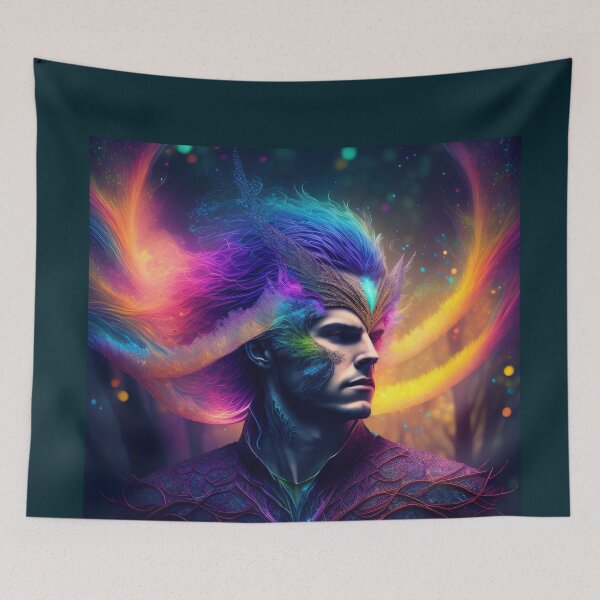 Item preview, rainbow-man forest designed and sold by Kosm1kuniverse.