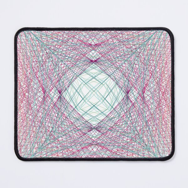 Item preview, Rectangular Pattern #5 Morph C [14728-CyansPinks-WB] designed and sold by LottMultimedia.