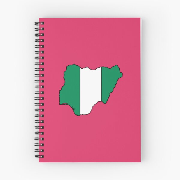 Item preview, Nigeria country shape flag designed and sold by Rachael Taylor.