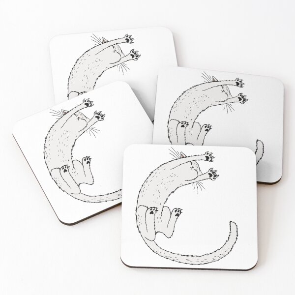 Item preview, Cute Cat Stretching  designed and sold by bujomoss.