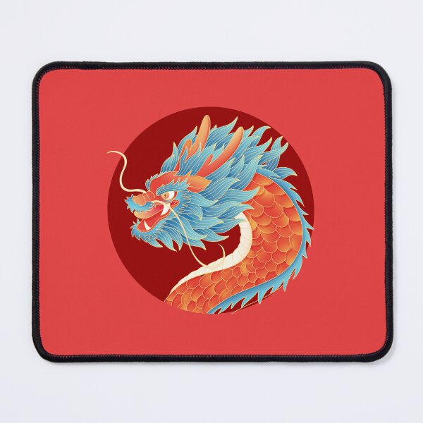 Item preview, Chinese dragon art design designed and sold by KafeMo.