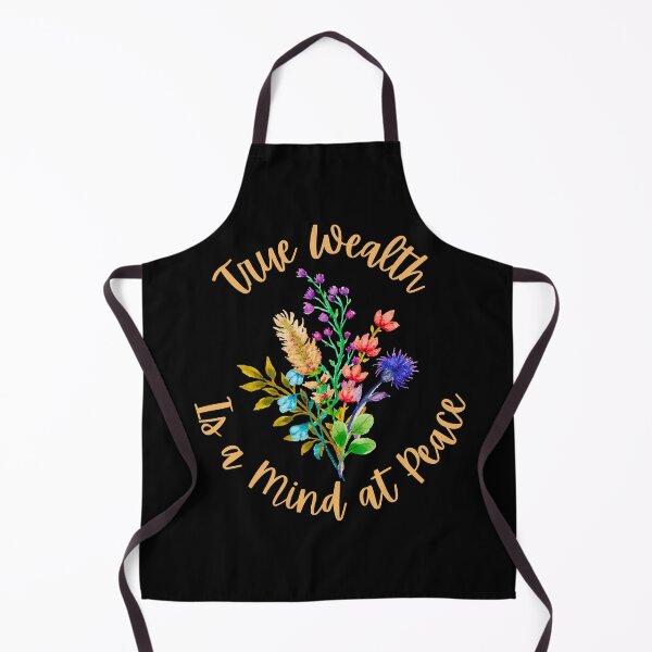 Item preview, True Wealth is a Mind at Peace designed and sold by MtValleyDesign.