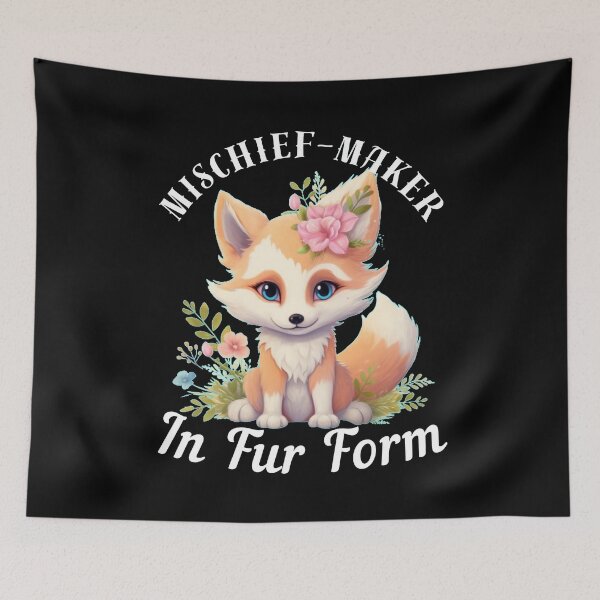 Item preview, Mischief-Maker In Fur Form designed and sold by FoxVibes.