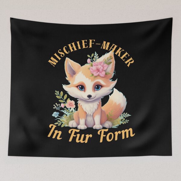 Item preview, Mischief-Maker In Fur Form. fox lover designed and sold by FoxVibes.
