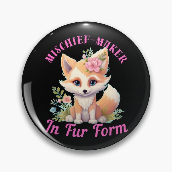 Item preview, Mischief-Maker In Fur Form. cool fox designed and sold by FoxVibes.