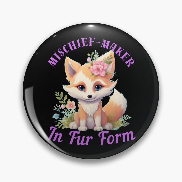 Artikelvorschau, Unfugmacher in Pelzform. realistischer Fuchs entworfen und verkauft von FoxVibes.