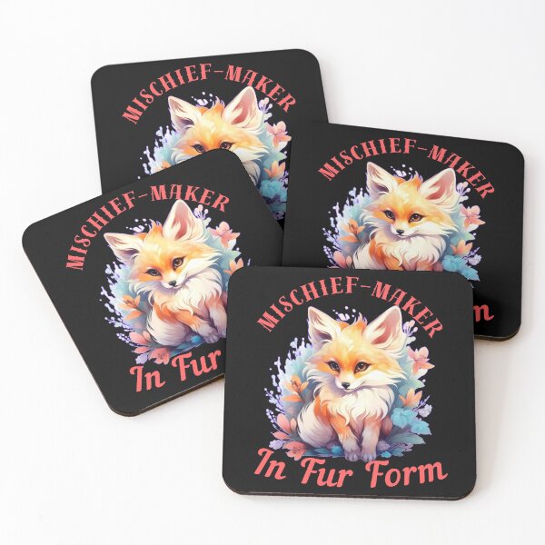 Artikelvorschau, Unfugmacher in Pelzform. Retro-Fuchs entworfen und verkauft von FoxVibes.