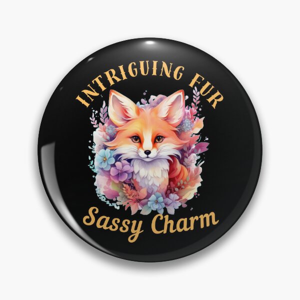 Item preview, Intriguing Fur, Sassy Charm. fox lover designed and sold by FoxVibes.