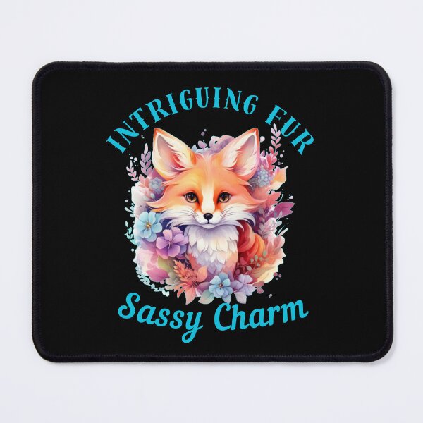 Item preview, Intriguing Fur, Sassy Charm. fox face designed and sold by FoxVibes.