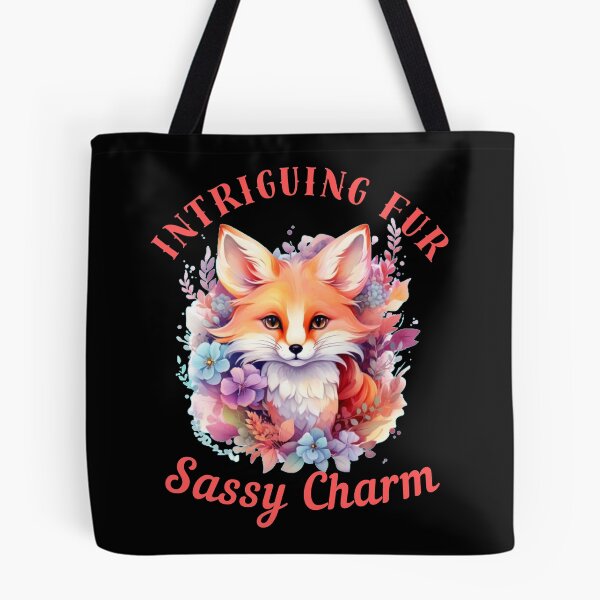 Item preview, Intriguing Fur, Sassy Charm. fox head designed and sold by FoxVibes.