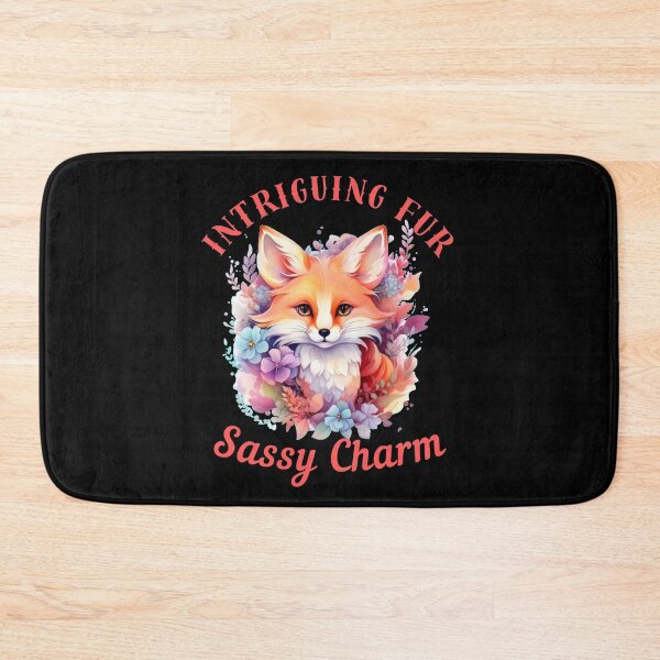 Item preview, Intriguing Fur, Sassy Charm. fox head designed and sold by FoxVibes.